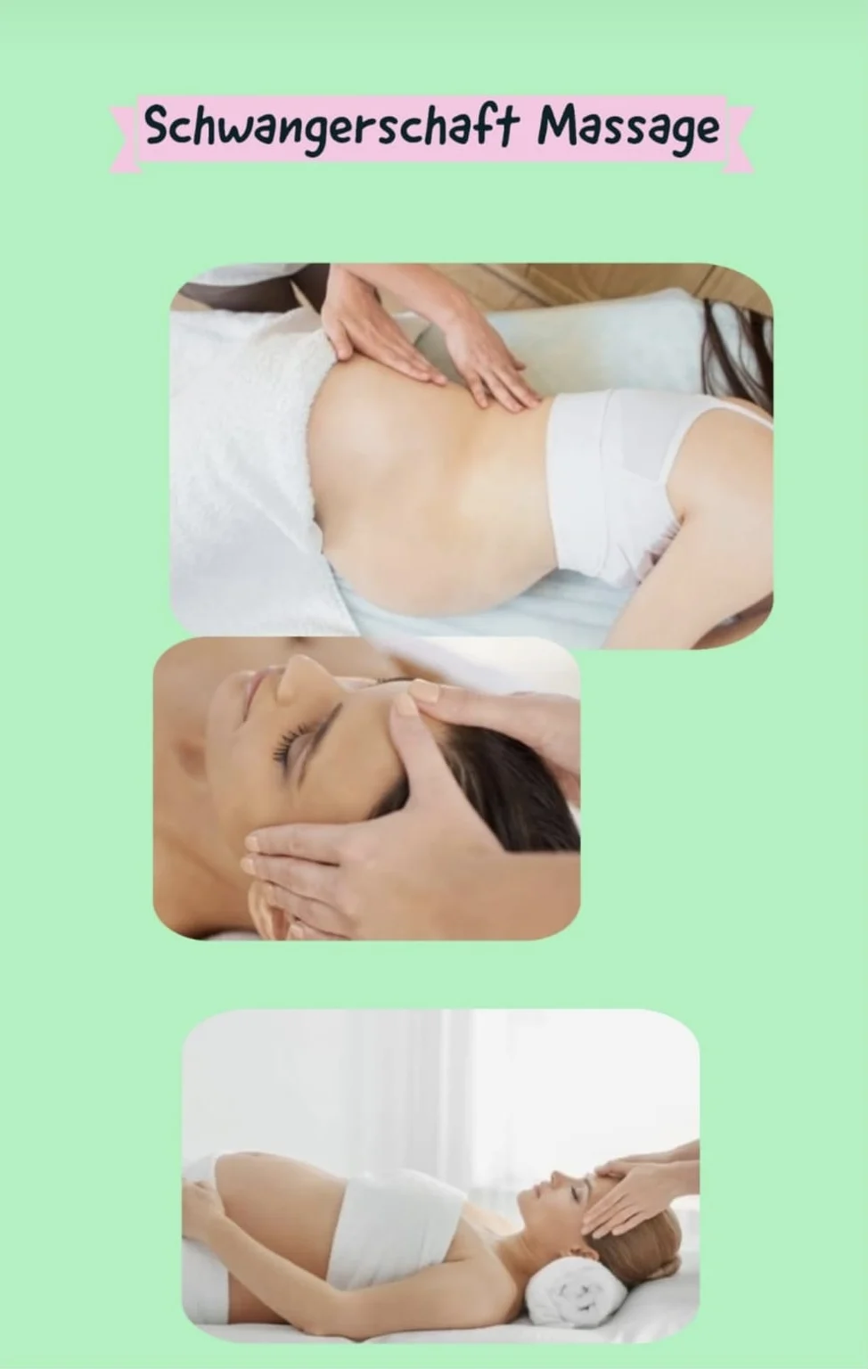 Schwangerschaftsmassage